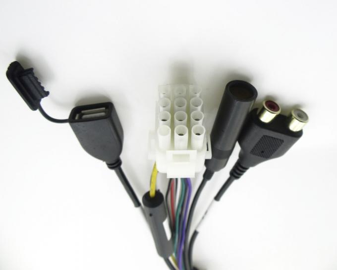 Συγκρότημα ηλεκτρικών καλωδίων CE Custom Marine Grade Wire Harness Black 1