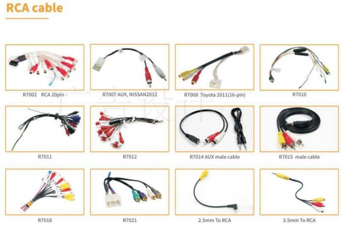 Επαγγελματίας κατασκευαστής οχήματος Custom Aftermarket Wire Harness Toyota Radio Wire Adapter 2