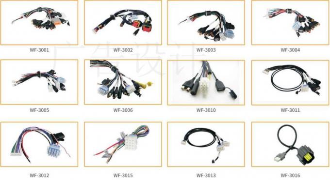 Σύνδεσμος FCC Wire Harness Προσαρμοσμένο 2 Pin 4 Pin LVDS καλώδιο 1