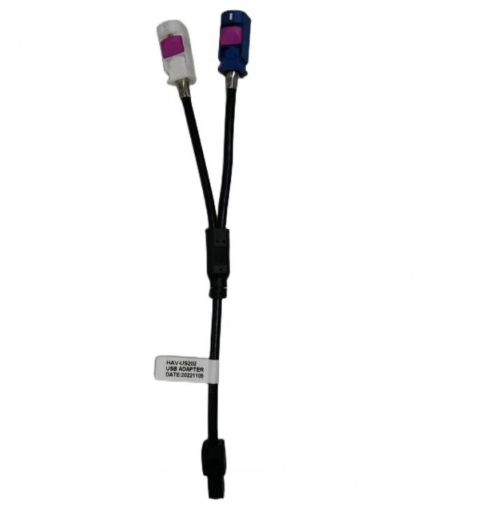 RoHS αυτοκίνητο Android HSD LVDS καλώδιο Lvds USB μετατροπέας αρσενικό / θηλυκό σύνδεσμο 1