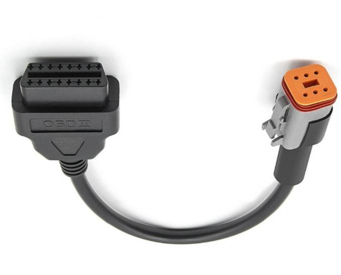 Συμφωνητικό με την FCC 6 Pin Connector Truck Wiring Harness OBD Wire Harness 0