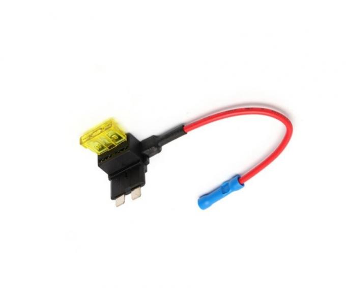 CCC Custom Wire Harness Marine Fuse Holder Low Profile Add-A-Circuit Blade Fuse Tap (Παρασκευασμένο σύρμα καλωδίου) 1