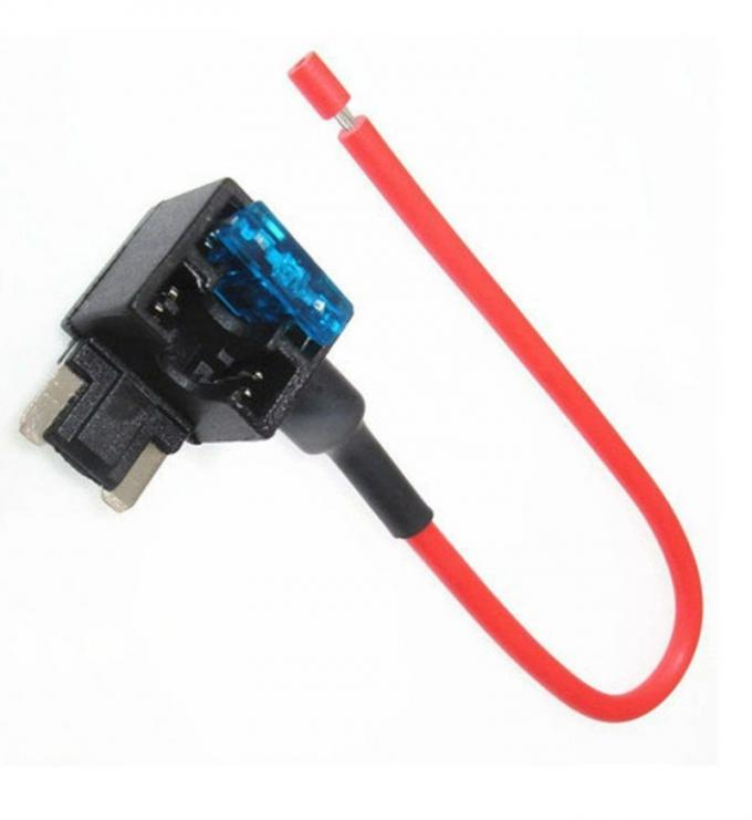 CCC Custom Wire Harness Marine Fuse Holder Low Profile Add-A-Circuit Blade Fuse Tap (Παρασκευασμένο σύρμα καλωδίου) 2