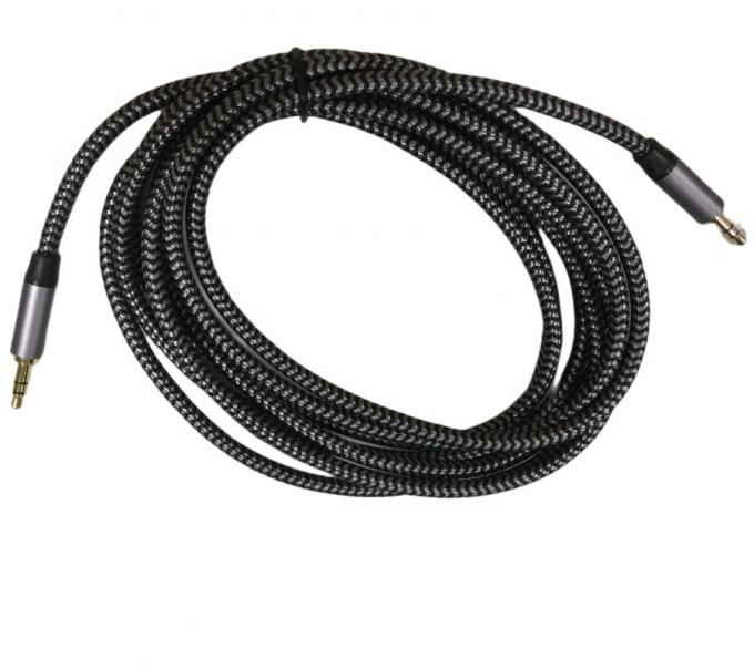 Επαγγελματικό Custom Wire Harness Braided Aux Heavy Duty Audio Cable 0
