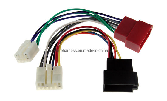 Τούβ Custom ή Wholesale Wire Harness Adapter Στρογγυλό Ηλεκτρικό Για Στερεο CD Player