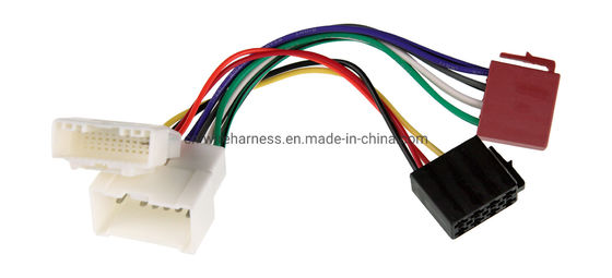 Τούβ Custom ή Wholesale Wire Harness Adapter Στρογγυλό Ηλεκτρικό Για Στερεο CD Player