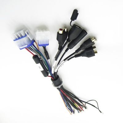 Συγκρότημα ηλεκτρικών καλωδίων CE Custom Marine Grade Wire Harness Black
