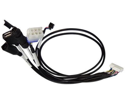 Συγκρότημα ηλεκτρικών καλωδίων CE Custom Marine Grade Wire Harness Black
