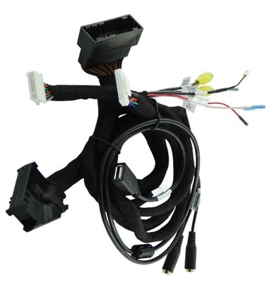 Προσαρμόστε το καλώδιο σχοινίς σχοινίς High End Power Harness Αντικατάσταση Αντίστροφη κάμερα Σχοινίς σχοινίς Front View Connect