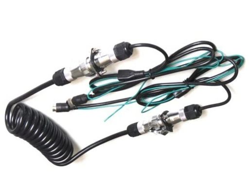 Τελεφερίκιο Ελαφρύ τυλιγμένα καλώδια USB Προσαρμοσμένο αυτοκινητοβιομηχανικό σύρμα καλωδίωσης