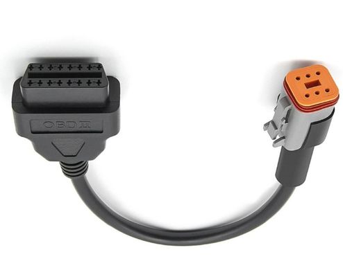 Συμφωνητικό με την FCC 6 Pin Connector Truck Wiring Harness OBD Wire Harness