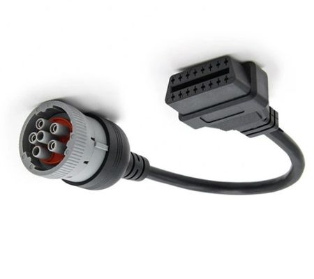Συμφωνητικό με την FCC 6 Pin Connector Truck Wiring Harness OBD Wire Harness