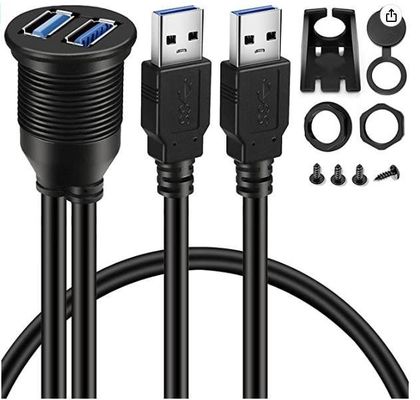 ODM καλώδιο σύρματα καλωδίου Δύο USB καλώδιο επέκτασης αυτοκινητοβιομηχανική βάρκα