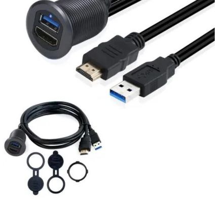 ODM καλώδιο σύρματα καλωδίου Δύο USB καλώδιο επέκτασης αυτοκινητοβιομηχανική βάρκα