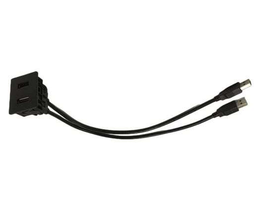 FCC Διπλό καλώδιο επέκτασης USB Κλειδί Mount Mitsubishi για αυτοκίνητο