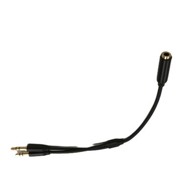 Y Splitter Cable Wire Harnesses Ακουστικό καλώδιο ακουστικό 3,5mm 2 αρσενικό καλώδιο μικροφώνου