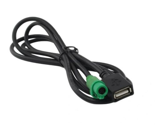 Υψηλής χωρητικότητας Custom Wire Harness Άντρας προς Άντρας Aux 3,5 mm έως 6,35 mm Jack Audio Cable