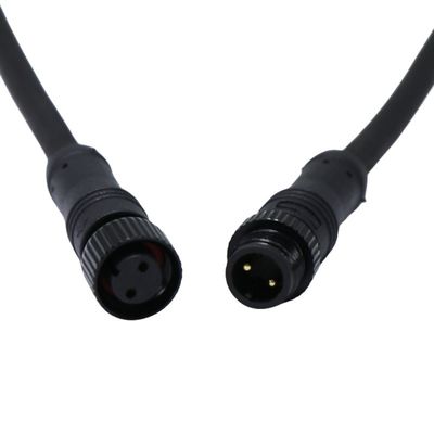Προσαρμόστε IP68 M12 Αδιάβροχο καλώδιο επέκτασης για την εξόρυξη και την υποβρύχια μηχανική