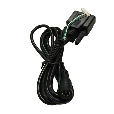 Προσαρμοσμένο Dub-9 Pin Wire Harness με 4 Pin Printer Connector και AC Power Connector