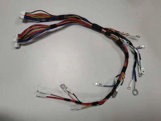 Λευκό Μαύρο UL πιστοποιημένο Custom Wire Harness με 22AWG εύρος θερμοκρασίας -20oC-85oC 300V