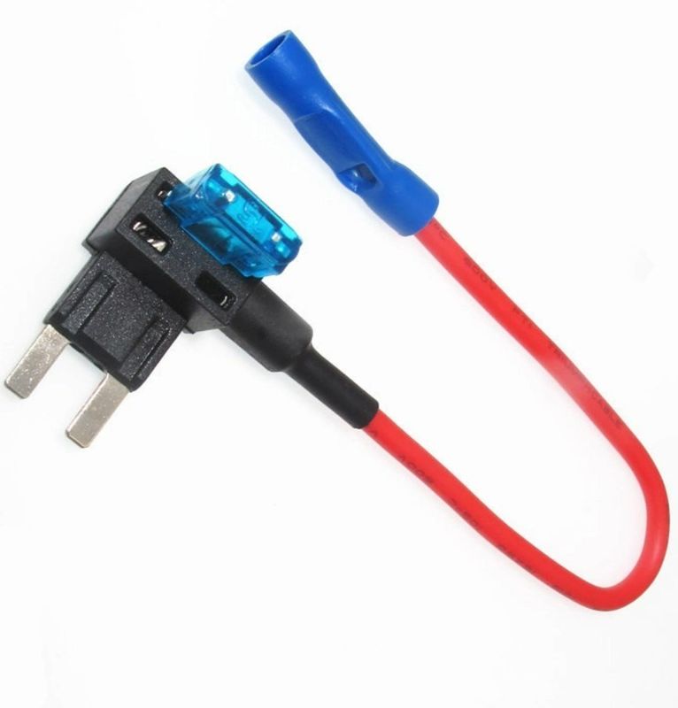 Αυτοκινητοβιομηχανία Custom Wire Harness Mini Blade Fuse Add-A-Circuit Fuse Tap Adapter 12V