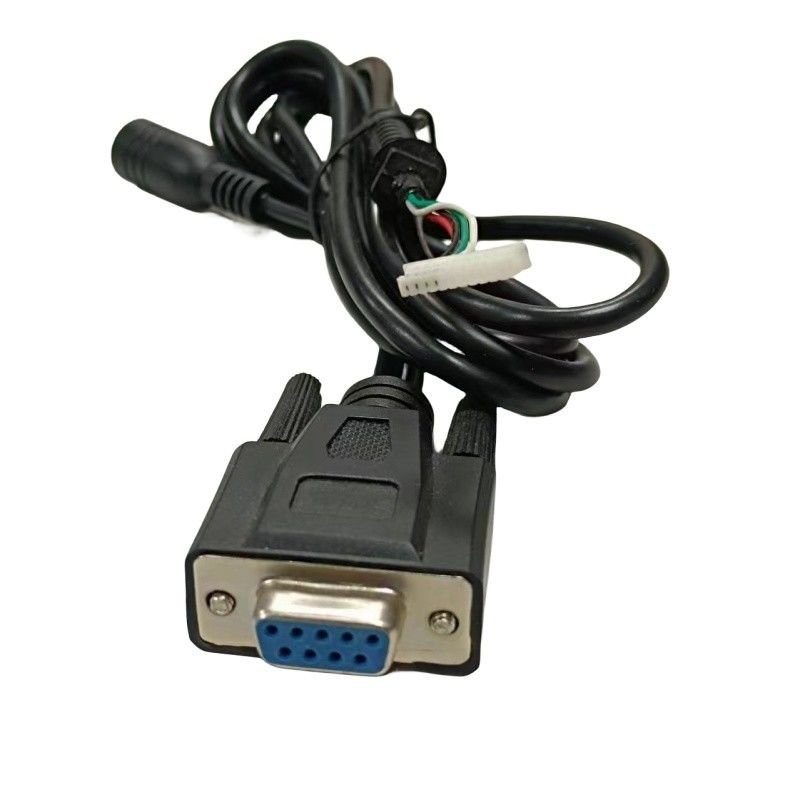 Προσαρμοσμένο Dub-9 Pin Wire Harness με 4 Pin Printer Connector και AC Power Connector